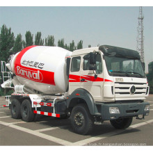 Camion de mélangeur concret de capacité de benz du nord 6X4 336HP 6-10cbm